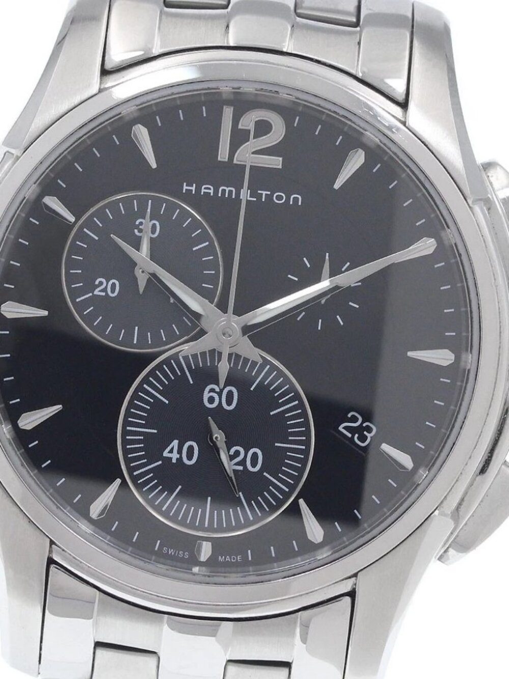 HAMILTON Jazz master H326121 Chronograph black Dial Quartz Men's Watch_959399